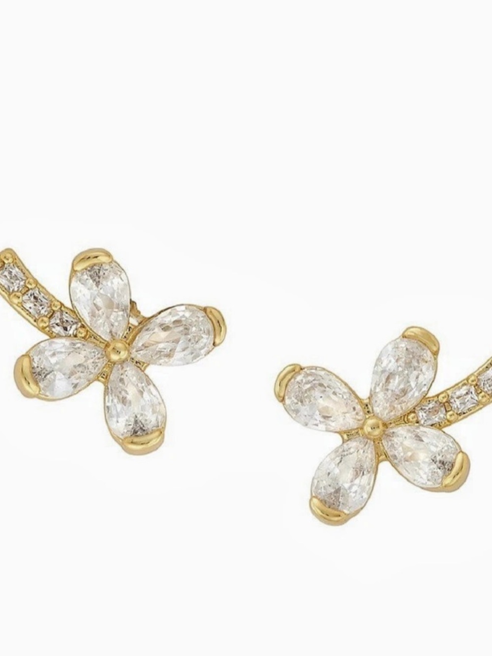 ASHA Flower climber Earrings